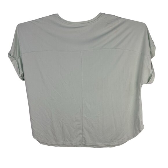 Stylus Sandwash Tee 2X Modal Blend Relaxed Fit Light Green Made In Jordan - Picture 2 of 5